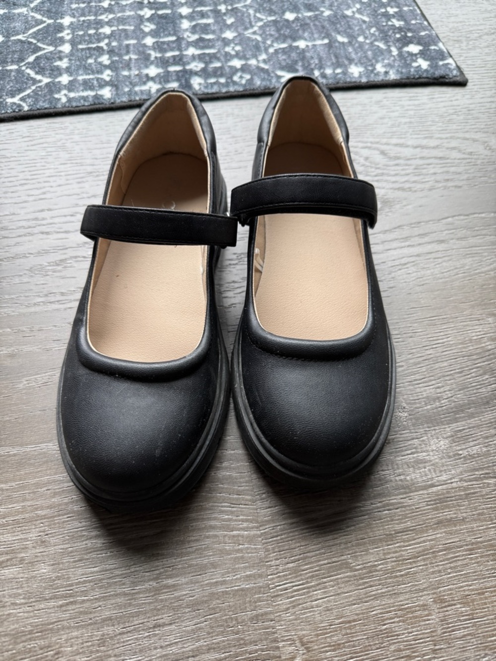 The Children's Place Black Mary Jane School Shoes for Girls